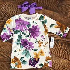 NWT Old Navy floral infant dress